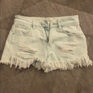 PacSun denim shorts